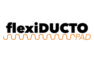 Logotipo de flexiducto pad